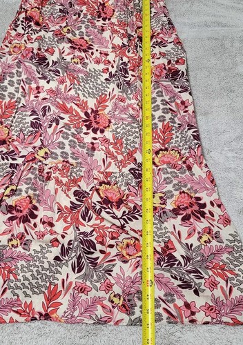 Knox Rose Floral Maxi Dress Womens Size XL Flutter Sleeves Cottagecore Boho - 第 9/10 張圖片
