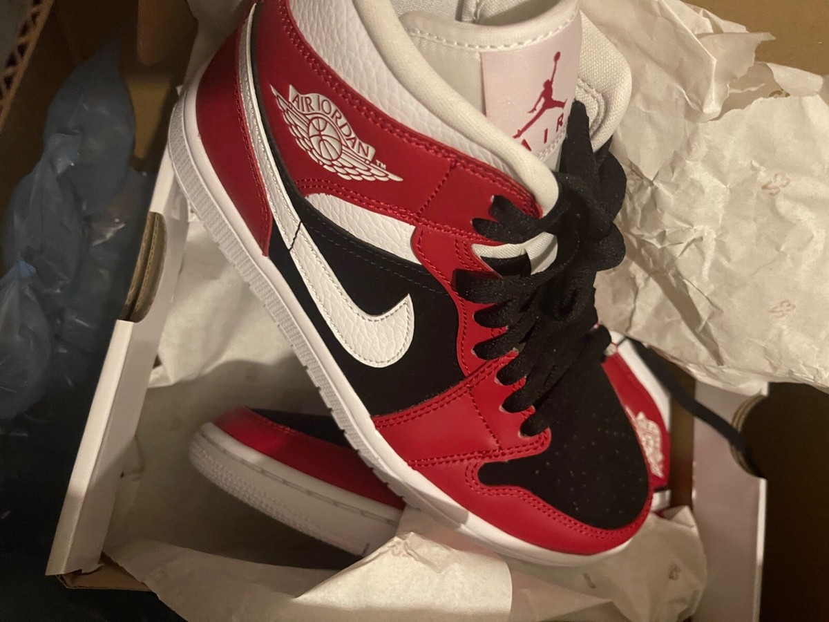 jordan 1 mid womens gym red
