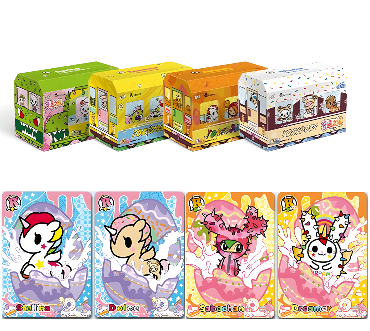 KAYOU Tokidoki Unicorn Collection Trading Cards Box New Sealed