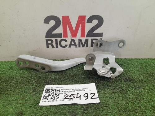 Fermeture Éclair Capot Droite Pour TOYOTA Yaris Série 534100D320 (17>20)