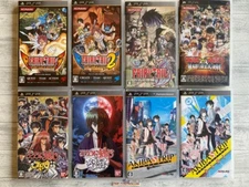 SONY PSP Fairy Tail 1 2 Zelef & Sunday vs Magazin & Rurouni Kenshin Akiba's Trip