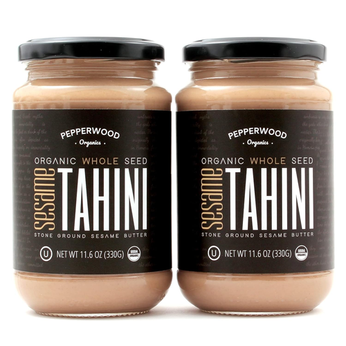 Organic Whole Sesame Tahini Paste - Unhulled & Stone-Ground - Silky Smooth Te... - Picture 8 of 12