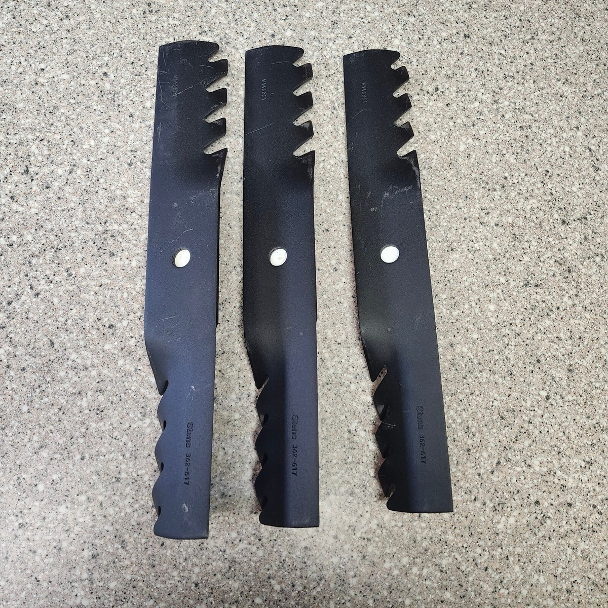 3pk) 362-617 Silver Streak Toothed Blade Toro 107-3192-03 | eBay 3pk) 362-617 Silver Streak Toothed Blade Toro 107-3192-03 | eBay