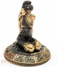 Brass figurine of Virgo Astrology Zodiac sign Horoscope IronWork