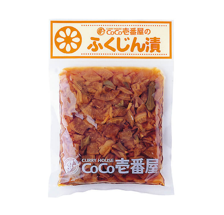 Coco Ichibanya, Fukujinzuke, Pickled Vegetables, Tsukemono, 150g