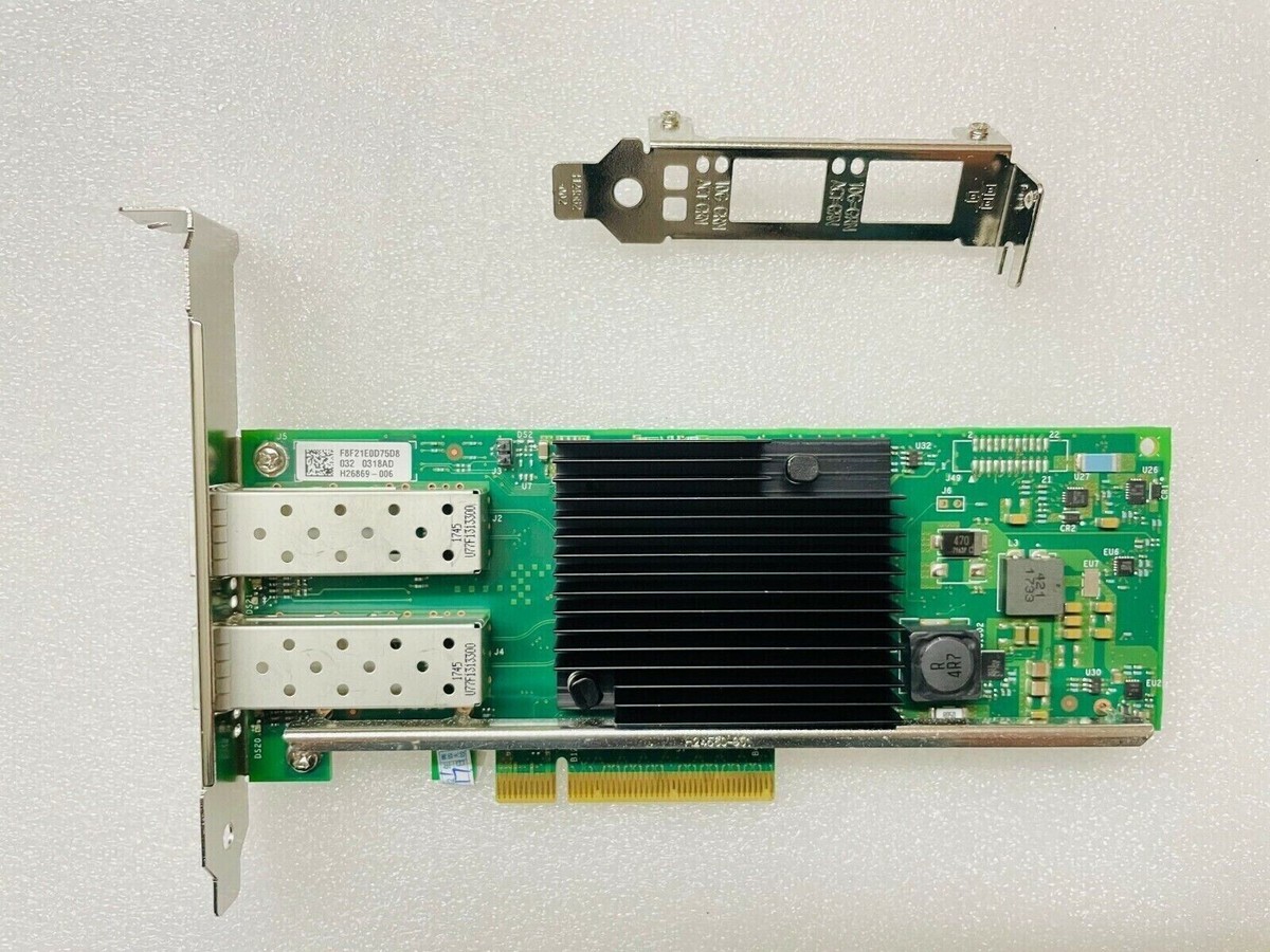 Intel X710-DA2 Dual Port 10GB Converged Network Card 05N7Y5 5N7Y5 - The Server Store