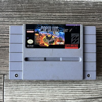 Populous (Super Nintendo Entertainment System, 1991)