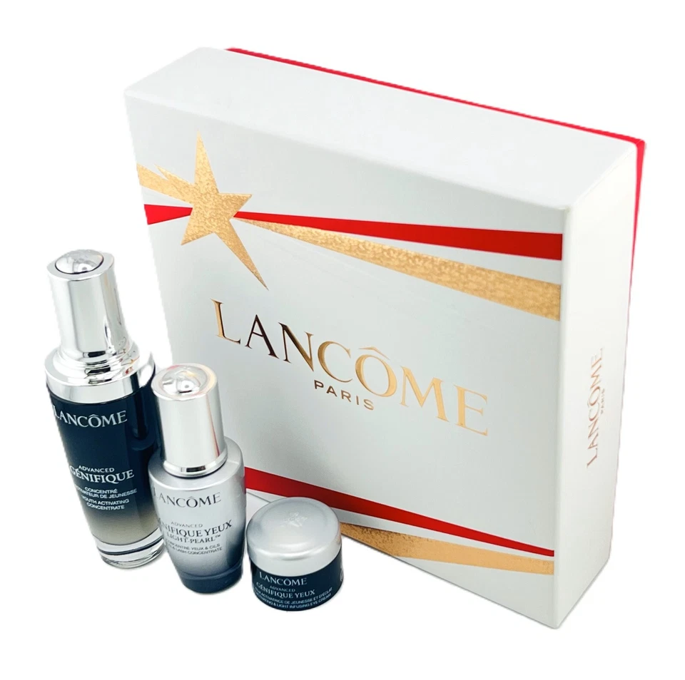 Lancôme Advanced Genifique Régimen Cuidado de la Piel Set de Regalo Colección, Nuevo En Caja Foto 4 de 4