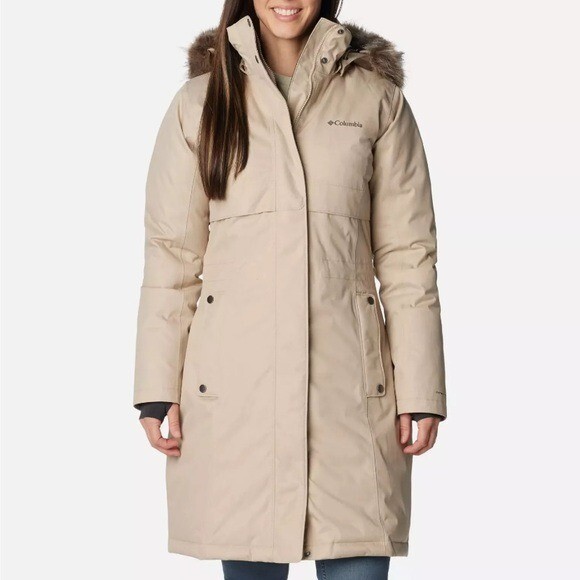 ジャケット・アウター Columbia down jacket parka beige Men's Cloudview Down Hooded Jacket | Columbia