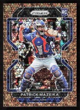 2022 Panini Prizm Patrick Mazeika Bronze Donut Circles  /40 Rookie #91 Mets