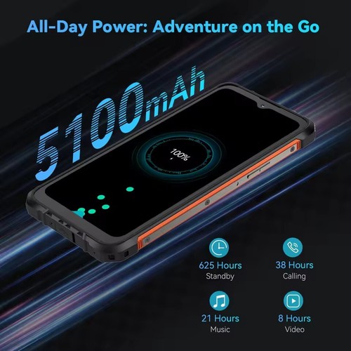 Global Cubot KINGKONG ACE 2 Rugged Phone IP68 Rear Screen 16GB+128GB 48MP Camera - Picture 7 of 11