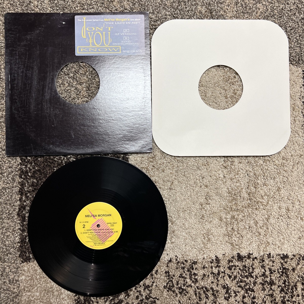 Meli'sa Morgan – The Lady In Me – Vinyl (LP, Album), 1990