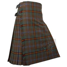 Clan Young Weather Tartan Kilt For Men Scottish Traditional Highland Custom Made