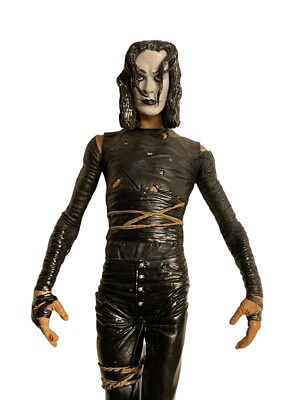 The Crow Movie Maniacs 2 Mcfarlane Toys Brandon Lee as Eric Draven Rare