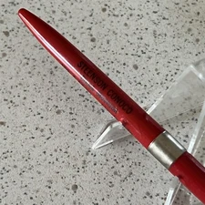 Steenson Conoco Lincoln Nebraska Gas Station Vintage Red Ballpoint Pen #19815