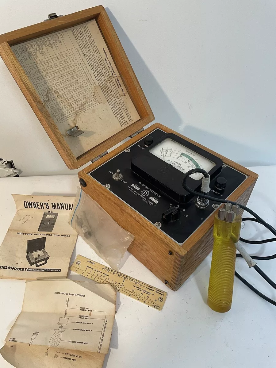 Delmhorst wood moisture meter deals