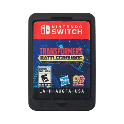 Transformers: Battlegrounds (Nintendo Switch, 2020) Cartridge, Tested