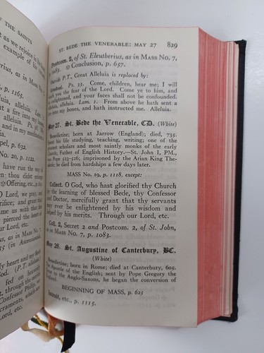 The Catholic Missal New Missale Romanum B. Herder Book Co. 1943 Callan & McHugh - Bild 9 von 15
