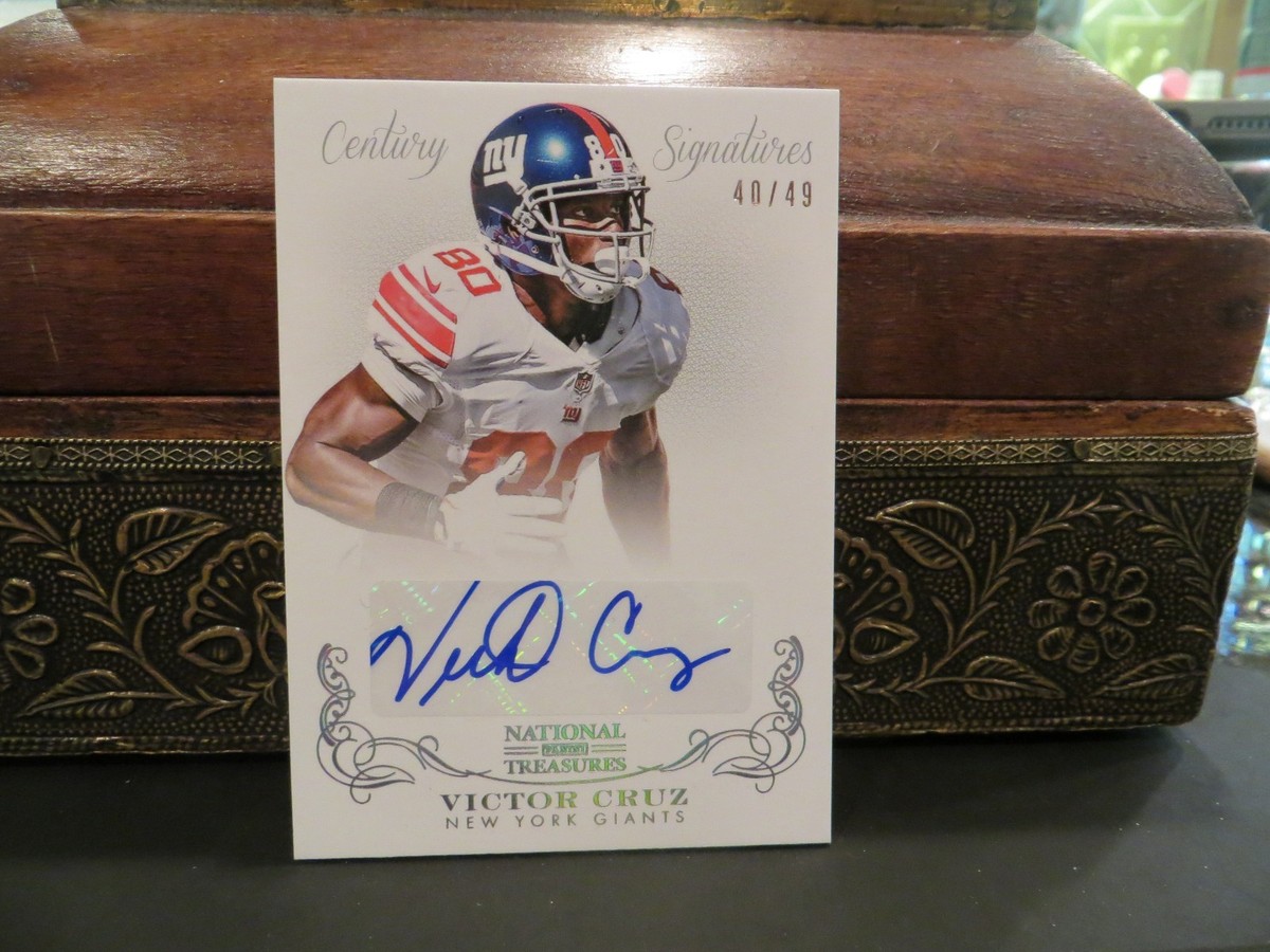 National Treasures Autograph Giants Auto Victor Cruz 40/49 2013 | eBay