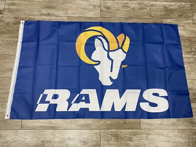 3 x 5 flag Los Angeles Rams Super Bowl LVI 56 Champions  2021 LA OBJ KUPP MVP