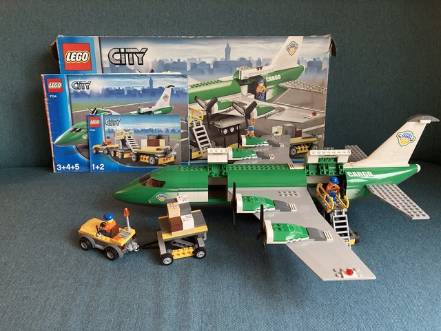 lego cargo plane 7734
