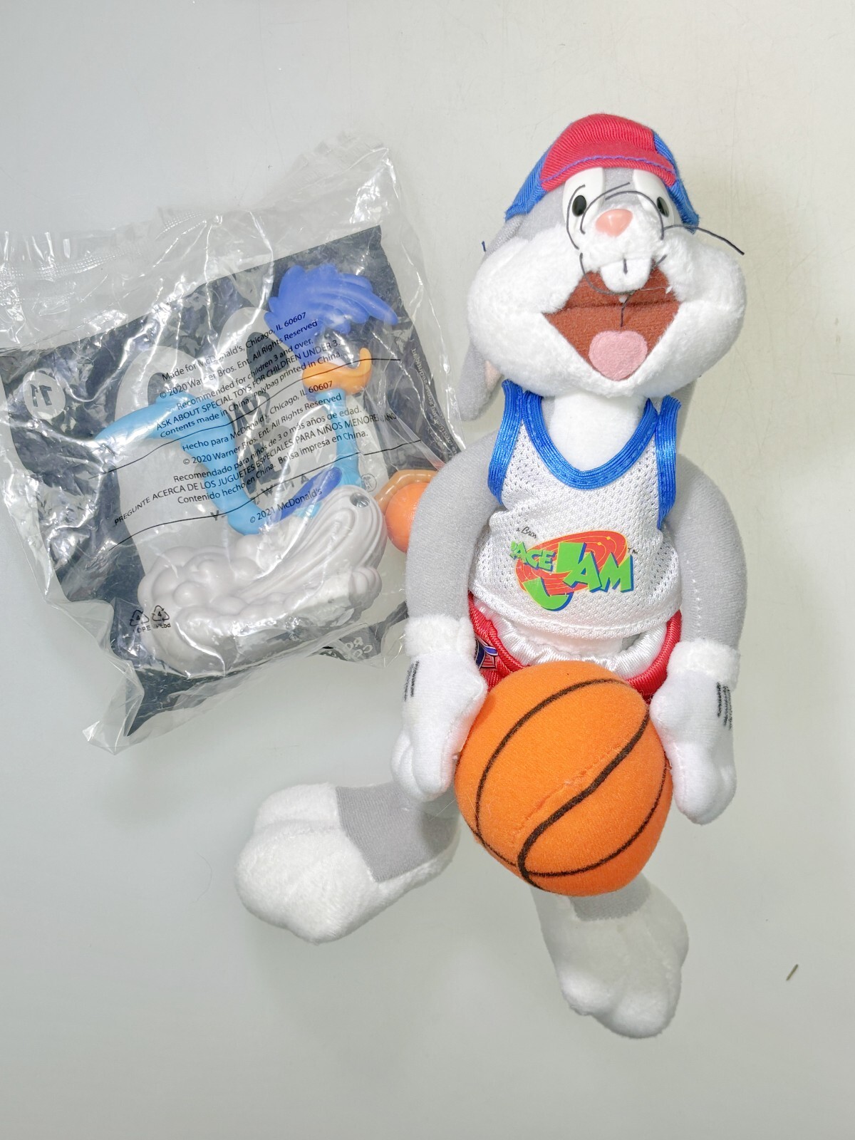 Space Jam Los Juguetes De Bugs Bunny Toy Peluche De Bugs Bunny