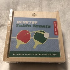 kikkerland desktop table tennis -NEW (SEALED)