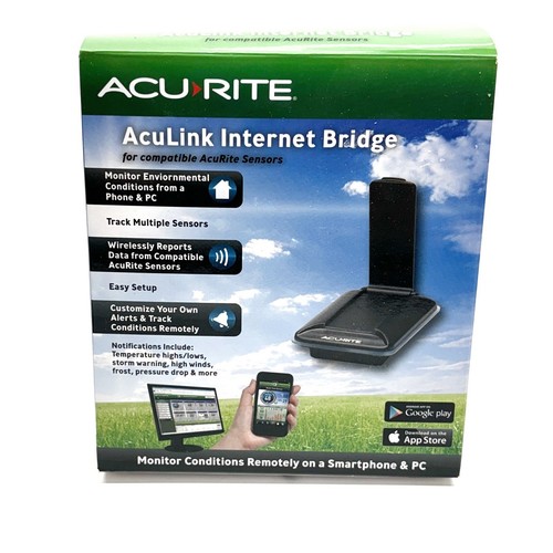 Acurite Aculink Internet Bridge Acu-Link Ethernet 09150RM 09150TRX New Open Box - Picture 2 of 7