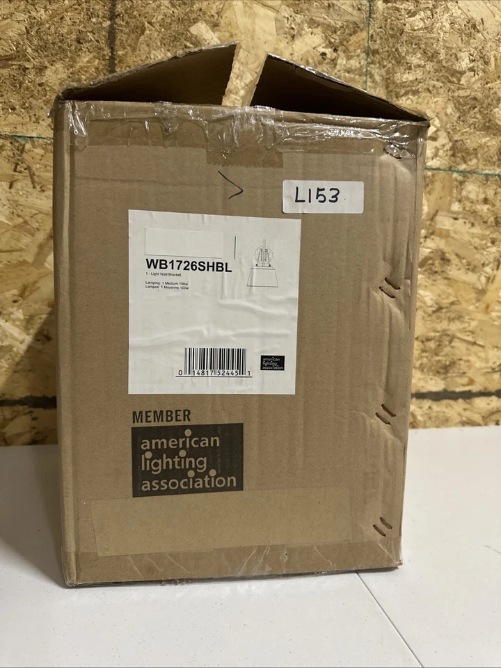 Бра настенное Feiss Freemont 1 лампа 9 дюймов, глянцевый синий, WB1726SHBL - Изображение 2 из 4