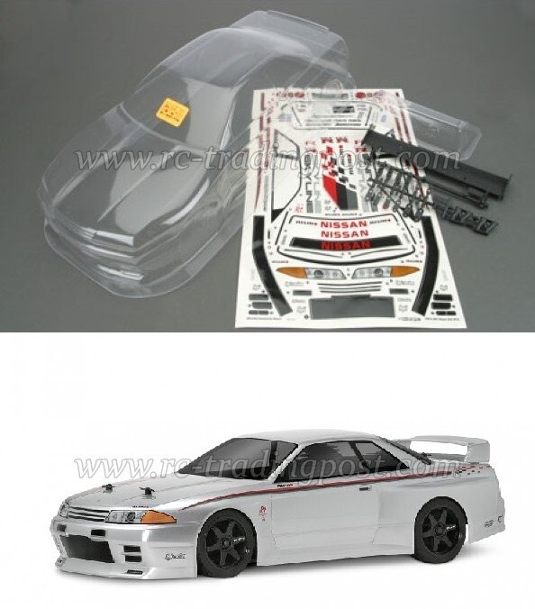 Carrozzeria Nissan Skyline R32 Per Auto RC 1/10 Verniciata, Compatibile HPI, 4Tec2.0, V100, RDS.