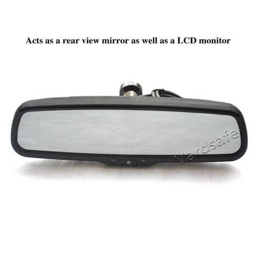 Reverse Backup Camera + Replacement Rear View Mirror Monitor For Toyota Camry - Picture 7 of 10