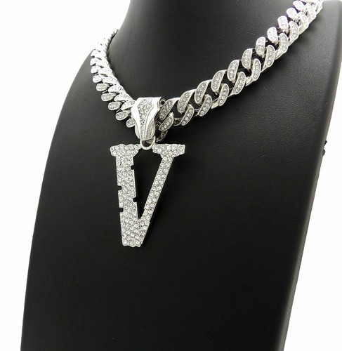 Iced Cuban Choker Chain Necklace | eBay