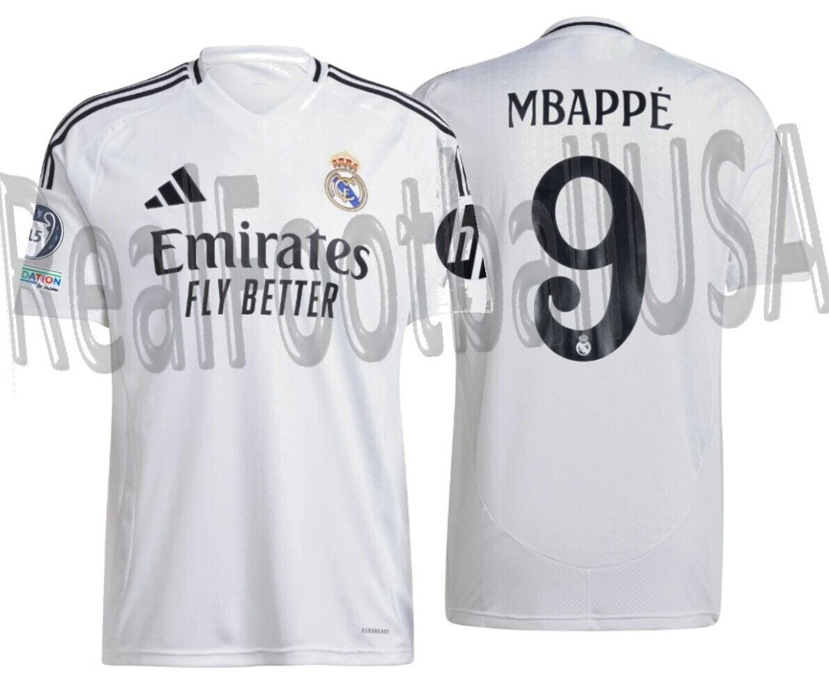 ADIDAS KYLIAN MBAPPE REAL MADRID UEFA CHAMPIONS LEAGUE HOME ADIDAS KYLIAN MBAPPE REAL MADRID UEFA CHAMPIONS LEAGUE HOME