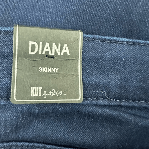 Kut From The Kloth Women's Size 4 Diana Skinny Jean Dark Wash Stretchy New - Picture 8 of 13