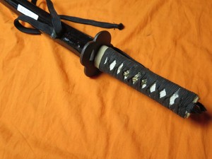 1450 WAR NOBUYOSHI Antique Samurai japanese koshirae nohinto Katana Kabuto