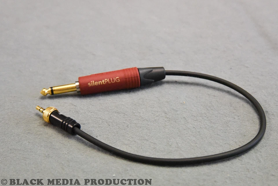 SOMMERCABLE Adapterkabel Mini-Klinke - 6,35mm Klinke SilentPlug | 1m für ew-Serie