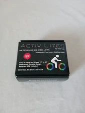 Activ Life 2 Tire Pack LED Bike Wheel Lights with Batteries Included NEW SEALED 