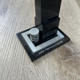 Lego Architecture 21001 John Hancock Center Retired Landmark Series Complete Box