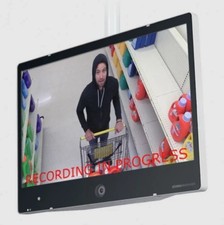 Clinton Electronics CE-M27A-PIR Public Viewing Monitor w/ Built-In AXIS Camera