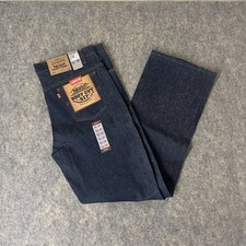 VTG Levi  s 517 Deadstock Mens 42x34 Orange Tab Bootcut USA Dark Denim