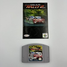 Top Gear Rally 2 (Nintendo 64, 1999) w/ Manual TESTED