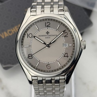 2019 Vacheron Constantin Fiftysix Silver Men's Watch 4600E/000A-B442 Full Set