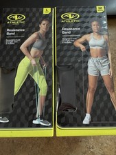 Resistance Bands Light And Medium. Fitness Training Gear