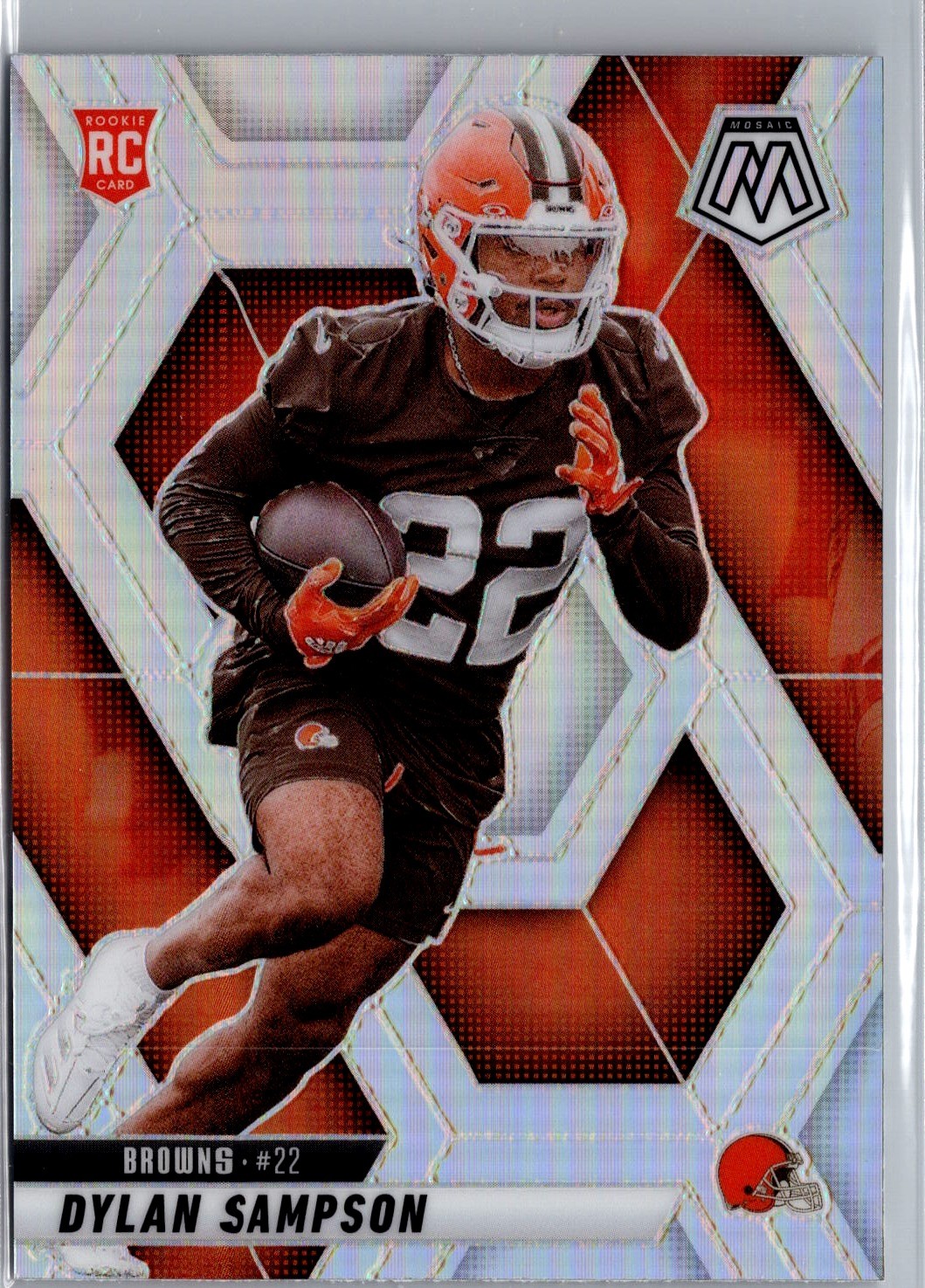 2025 Panini Mosaic Dylan Sampson #355 RC Cleveland Browns
