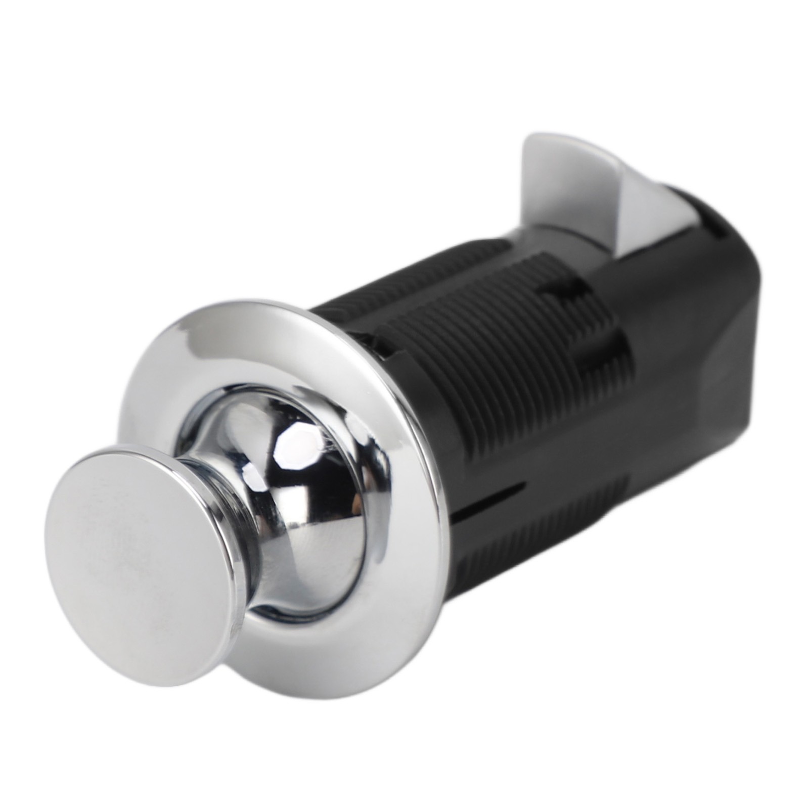 Round Zinc Alloy Cabinet Lock Secure For RVs Cupboards Drawers Push To Open For