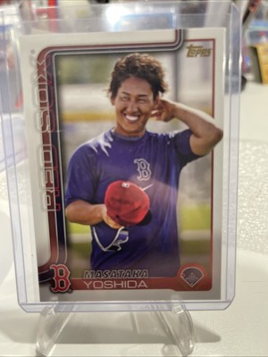 2025 Topps Series 1 Masataka Yoshida #324 Golden Mirror SSP