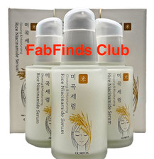 3x Korean GLAMFOX Rice Niacinamide Serum Set Brightening Exp. 2028