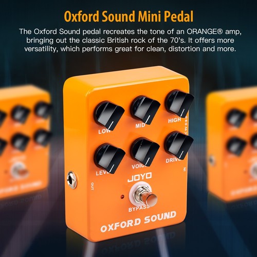 JOYO Oxford Sound Overdrive Guitar Pedal Amplifier Simulation Distortion Effect - Picture 2 of 9