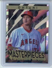 2022 Bowman's Masterpieces Best Shohei Ohtani Cracked Ice SP