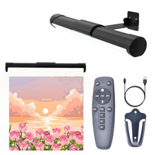 Dimmable Wireless Picture Light Painting Display Wall Light Reading Lamp 4400mAh